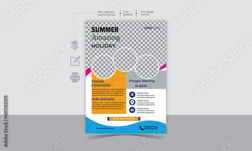 Creative modern business Flyer Template 