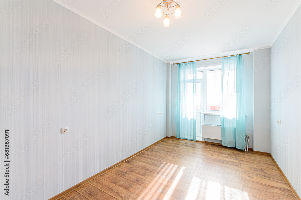 Fototapeta premium interior apartment empty room renovated