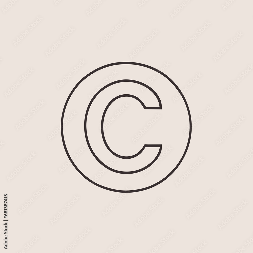 letter c logo letter c logo