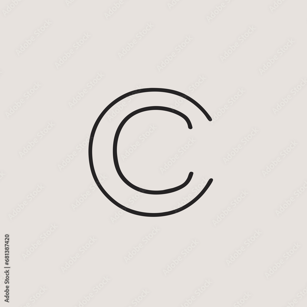 letter c logo letter c logo