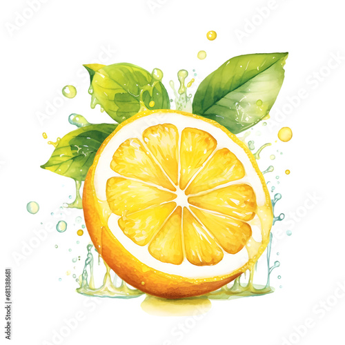A slice of lemon