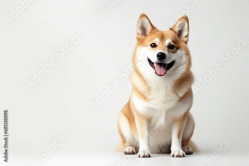 Welsh Corgi Breed Dog Sitting in Regal Splendor