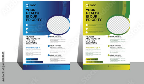 business flyer, medical corporate flyer, modern layout, annual report, banner , brochure , flyer design template, corporate business flyer design