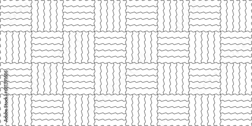 5x1 five layers zig zag shape paving bricks. Seamless interlocking long subway brick texture pattern. Digital modern backdrop resource.