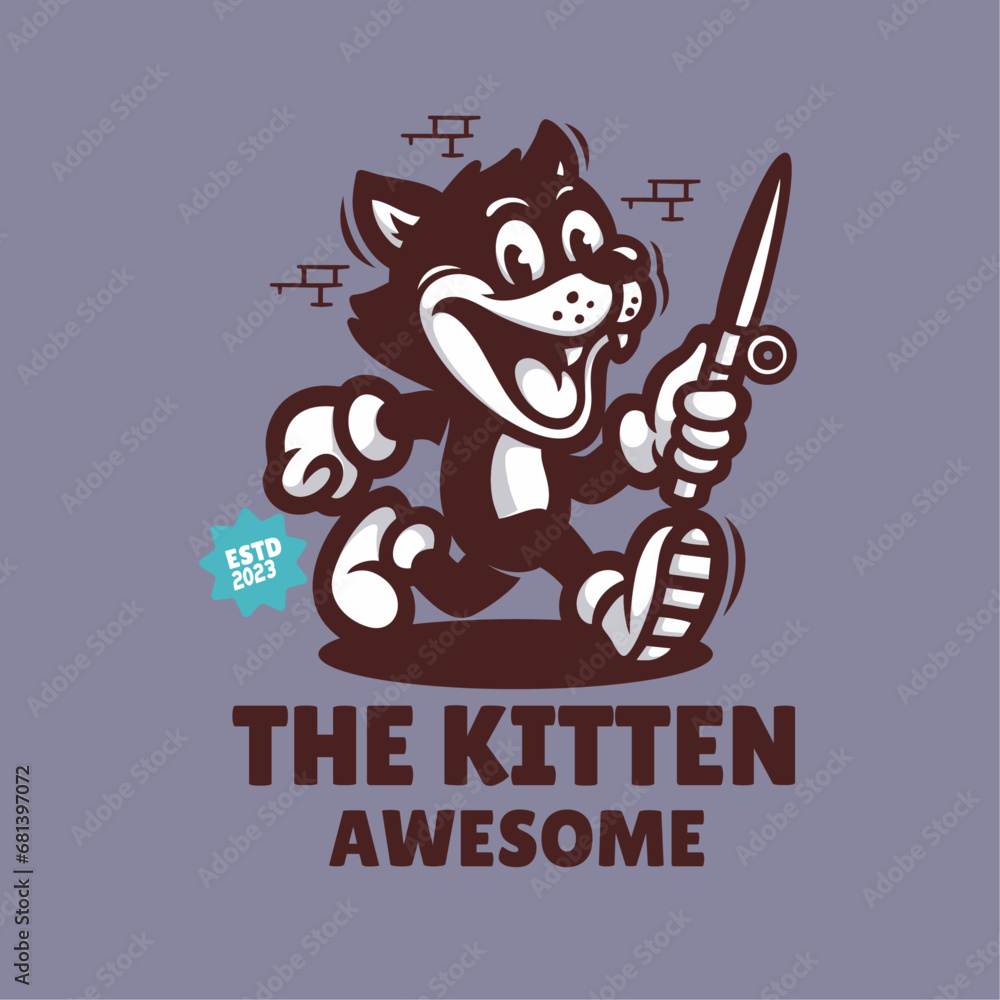 The Kitten Logo The Kitten Logo