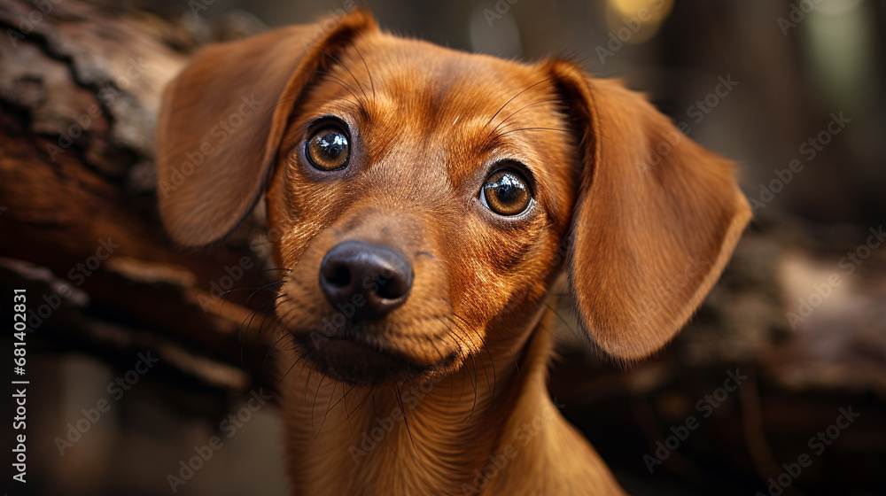 beagle dog portrait HD 8K wallpaper Stock Photographic Image 