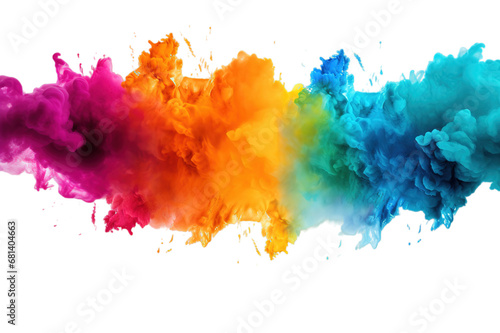 Isolated color splash perfect for Dol Jatra or Holi or Business banners etc. © PNGstock