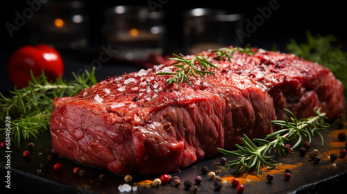 beef steak HD 8K wallpaper Stock Photographic Image  photo