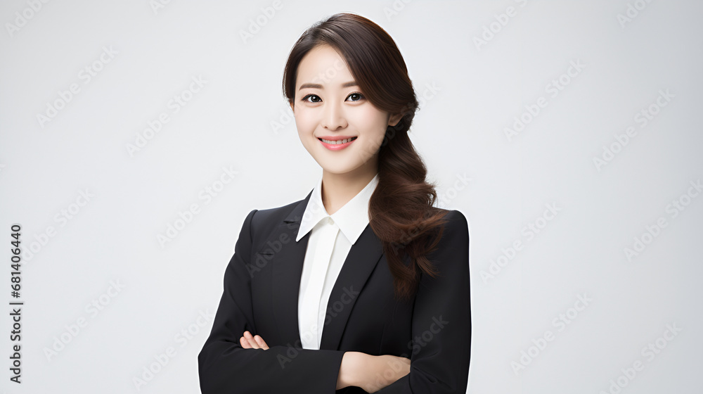 Asian business woman, beautiful, elegant and professional in office room background. Asian business woman, beautiful, elegant and professional in office room background.