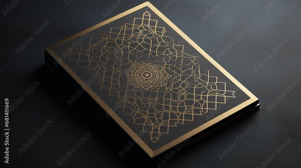 Arabic Pattern for book, note-book, background, Ramadan festival background Arabic Pattern for book, note-book, background, Ramadan festival background