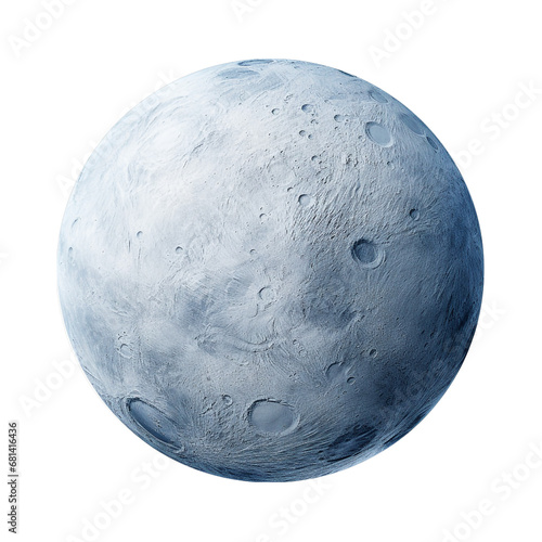 blue moon, isolated, PNG
