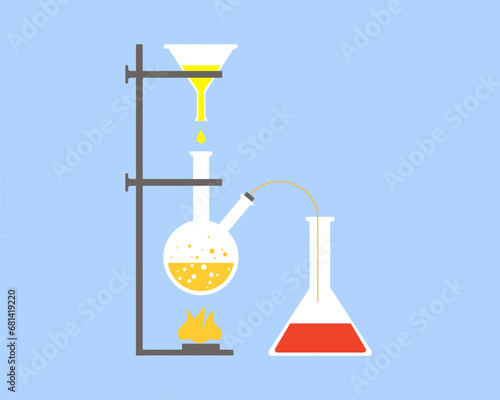 Chemistry Laboratory Distillation apparatus