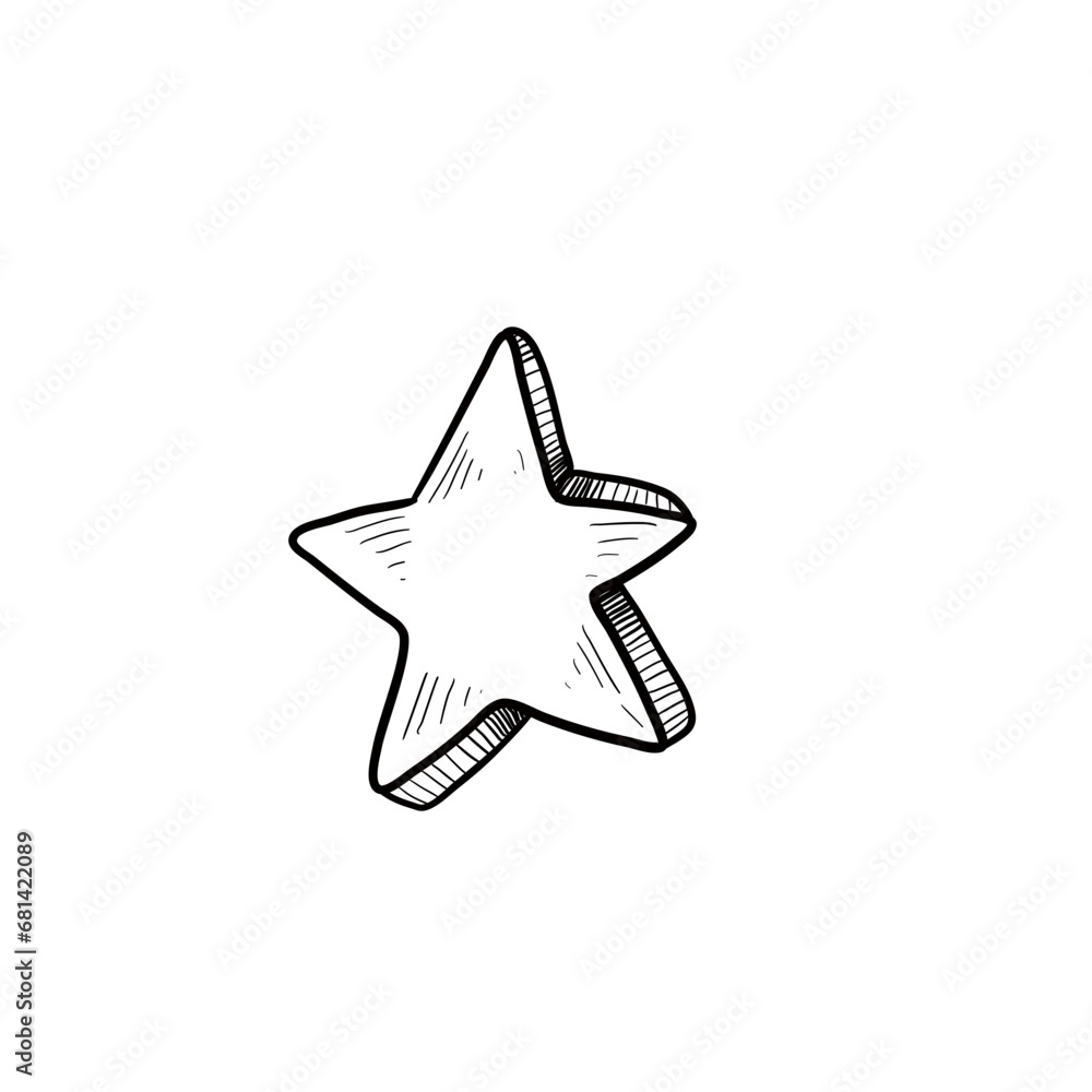 star handdrawn illustration star handdrawn illustration