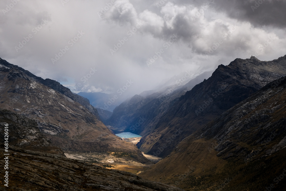 Magnificant view over the Santa Cruz valley, Perú
