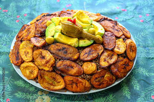 Imperial rice, a dish from the Cuban cuisine photo