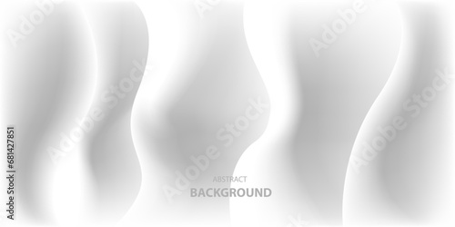 white and gray background with subtle wave gradient. for corporate concept, template, poster, brochure, website, flyer design. Vector illustration