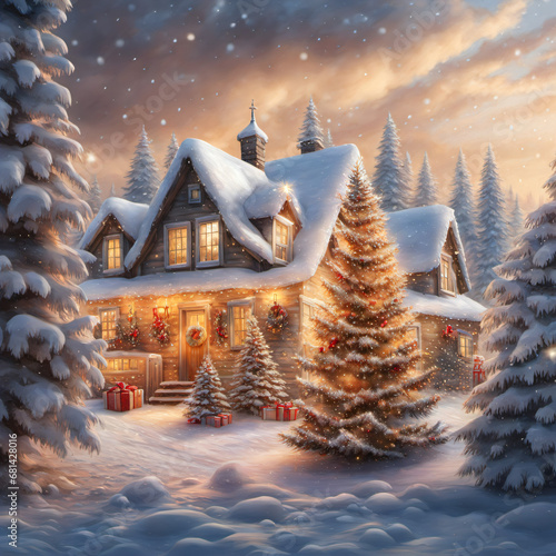 the morning of Christmas.Generative AI