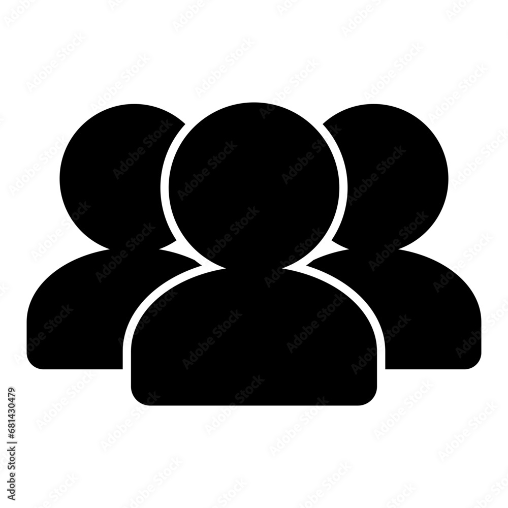 people icon vector design template illustrator on transparent background people icon vector design template illustrator on transparent background