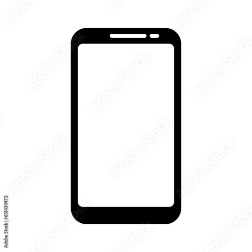 phone icon vector design template illustrator on transparent background