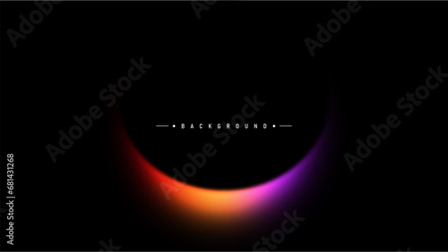 eclipse gradient background for banner, presentation and other	 photo