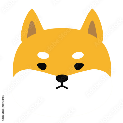 CUTE cartoon Shiba Inu JAPAN DOG 