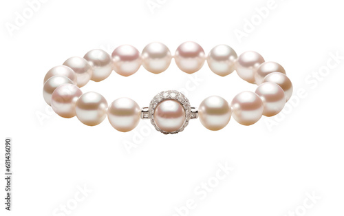 Pearl Jewelry On Isolated Background