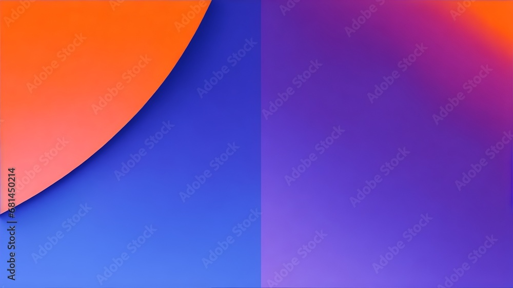 Gradient abstract background with purple blue, Generative AI