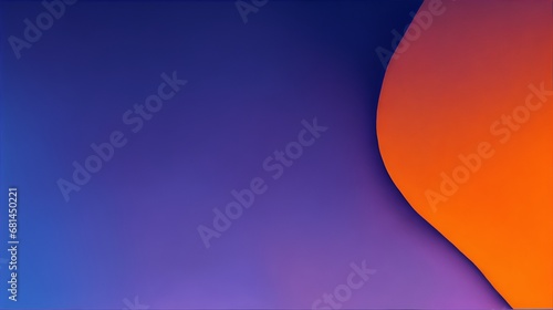 Gradient abstract background with purple blue  Generative AI