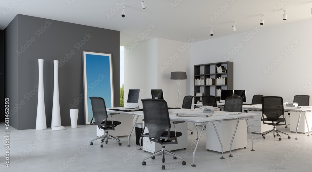 Fototapeta premium Modern office space
