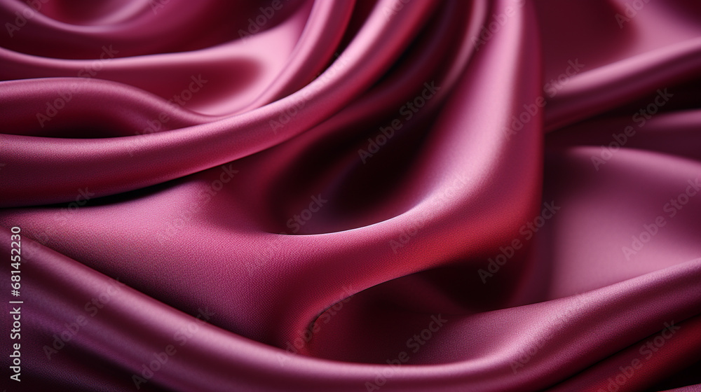 Obraz premium red satin background HD 8K wallpaper Stock Photographic Image 