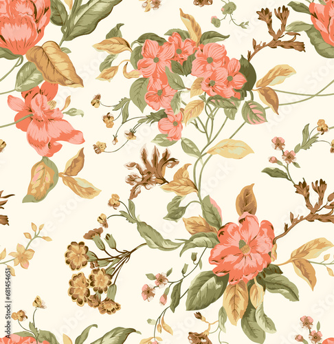 Digital And Textile Design Pattern