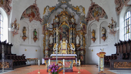 Kirchenschiff im Schwarzwald, Germany