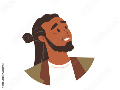 People faces vector illustration. The concept peoples faces represents breadth appearances and expressions found in society Appearance is external reflection persons individuality and identity
