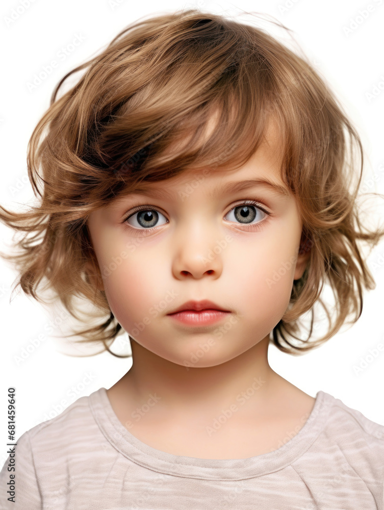 Innocent Young Girl with Beautiful Eyes Portrait Innocent Young Girl with Beautiful Eyes Portrait