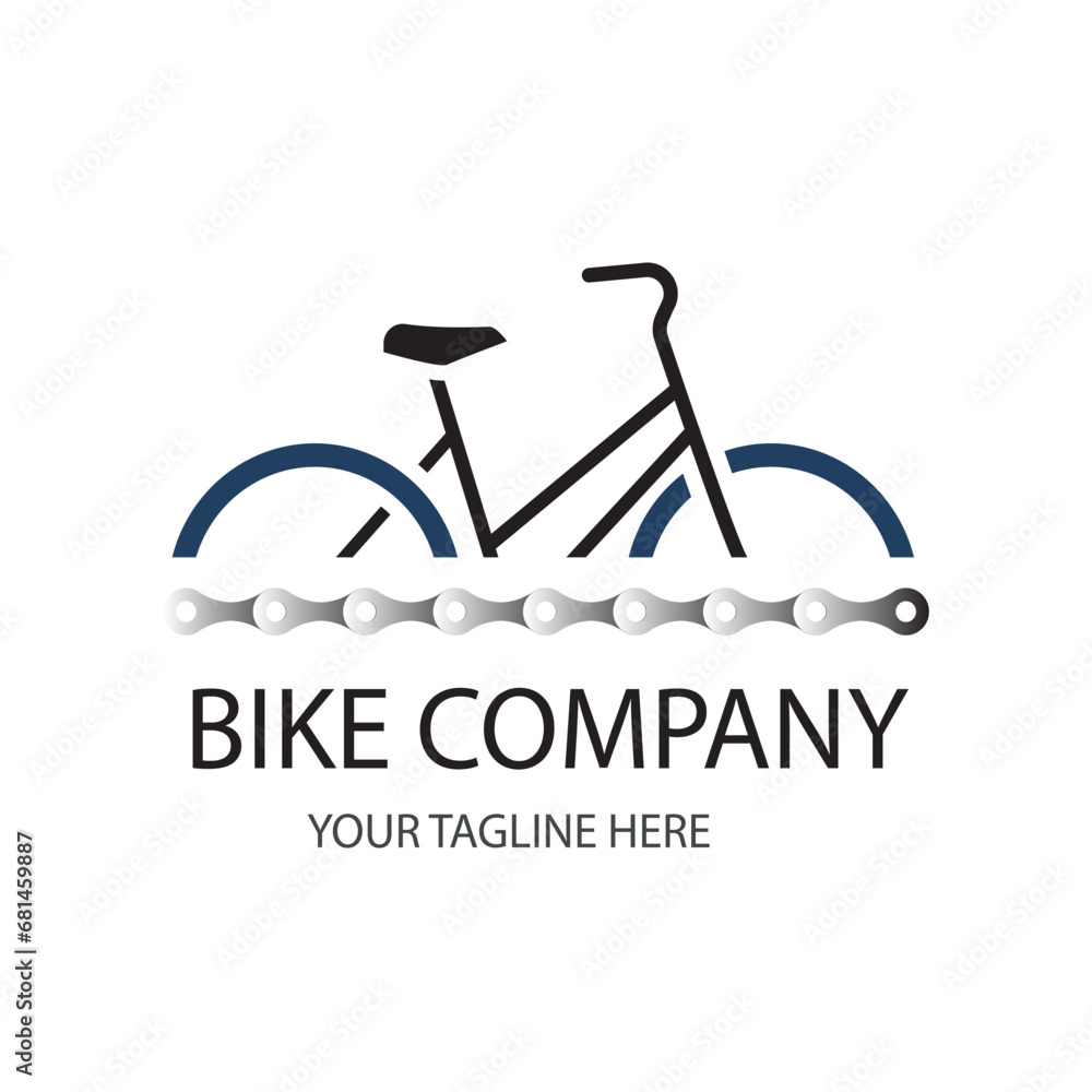 Biking, linear, stylish logo illustration of a high quality and modern Bicycle Biking, linear, stylish logo illustration of a high quality and modern Bicycle