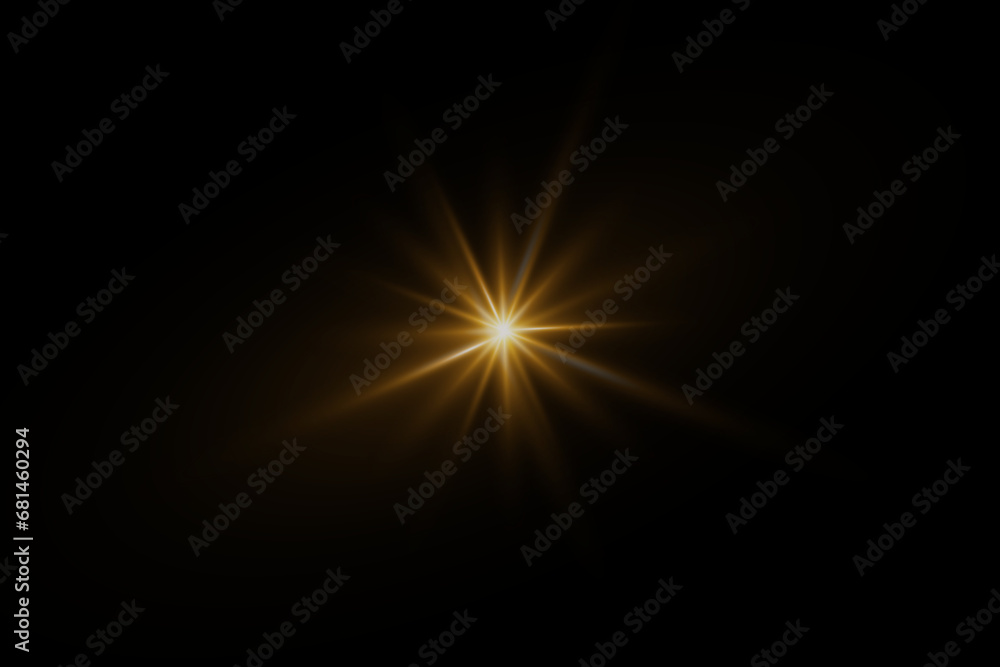 A flash of light that creates a speed effect. The flare of the special effect of an explosion of light.