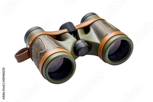 Hunting Rangefinder Binoculars Isolated on a transparent background