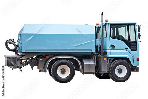 Isolated Ice Resurfacer on White Isolated on a transparent background photo
