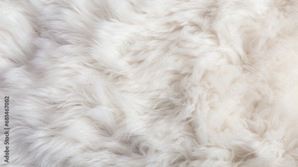 White wool with white top texture background White wool with white top texture background