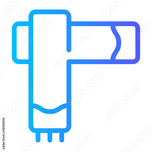 scarf gradient icon