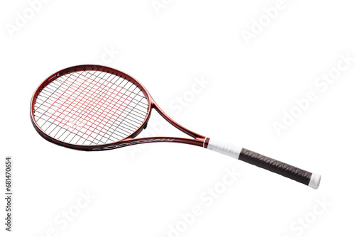 Isolated Tennis Racket on a transparent background
