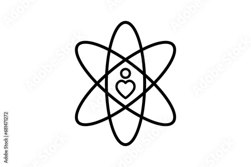 core values icon. line icon style. simple vector design editable