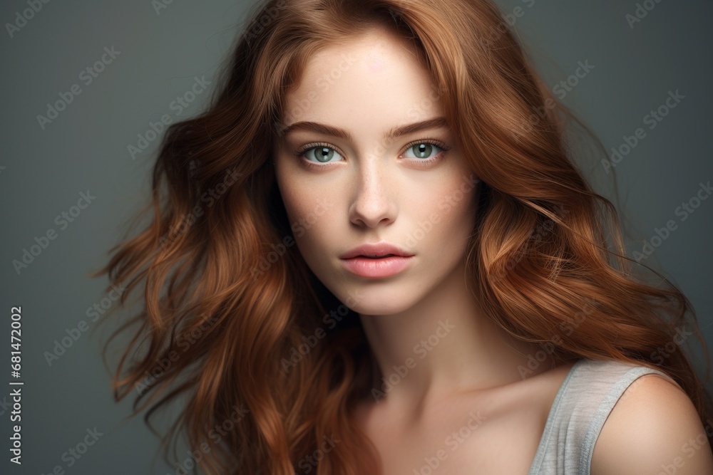 Natural Beauty with Captivating Gaze
Natural Beauty with Captivating Gaze
