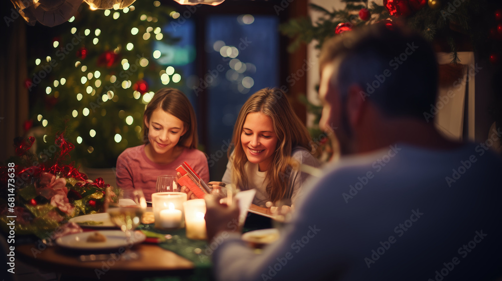 Festive Family Dinner: Christmas Joy at Home Festive Family Dinner: Christmas Joy at Home