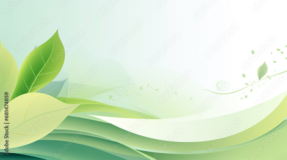 Fototapeta premium presentation background template with flower