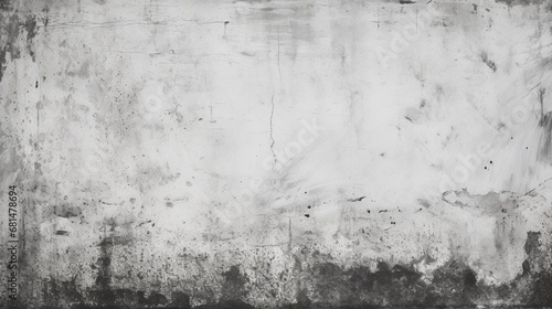 A highly detailed digital illustration of a black and white distressed concrete texture, creating an urban and gritty background for your creative projects