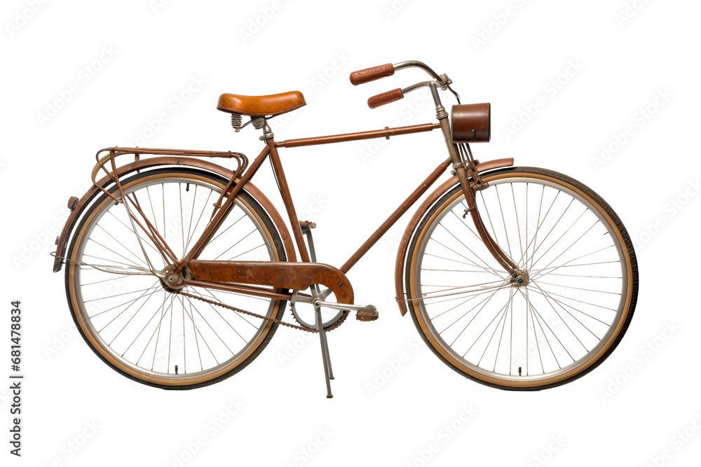 Transportation Bike Display Isolated on a transparent background