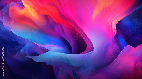 abstract background with colored smoke