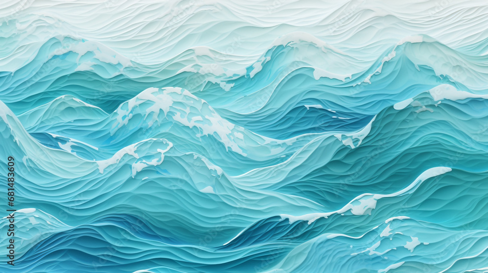 Minimal ocean waves background Minimal ocean waves background