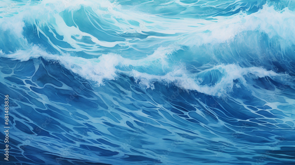 Minimal ocean waves background Minimal ocean waves background